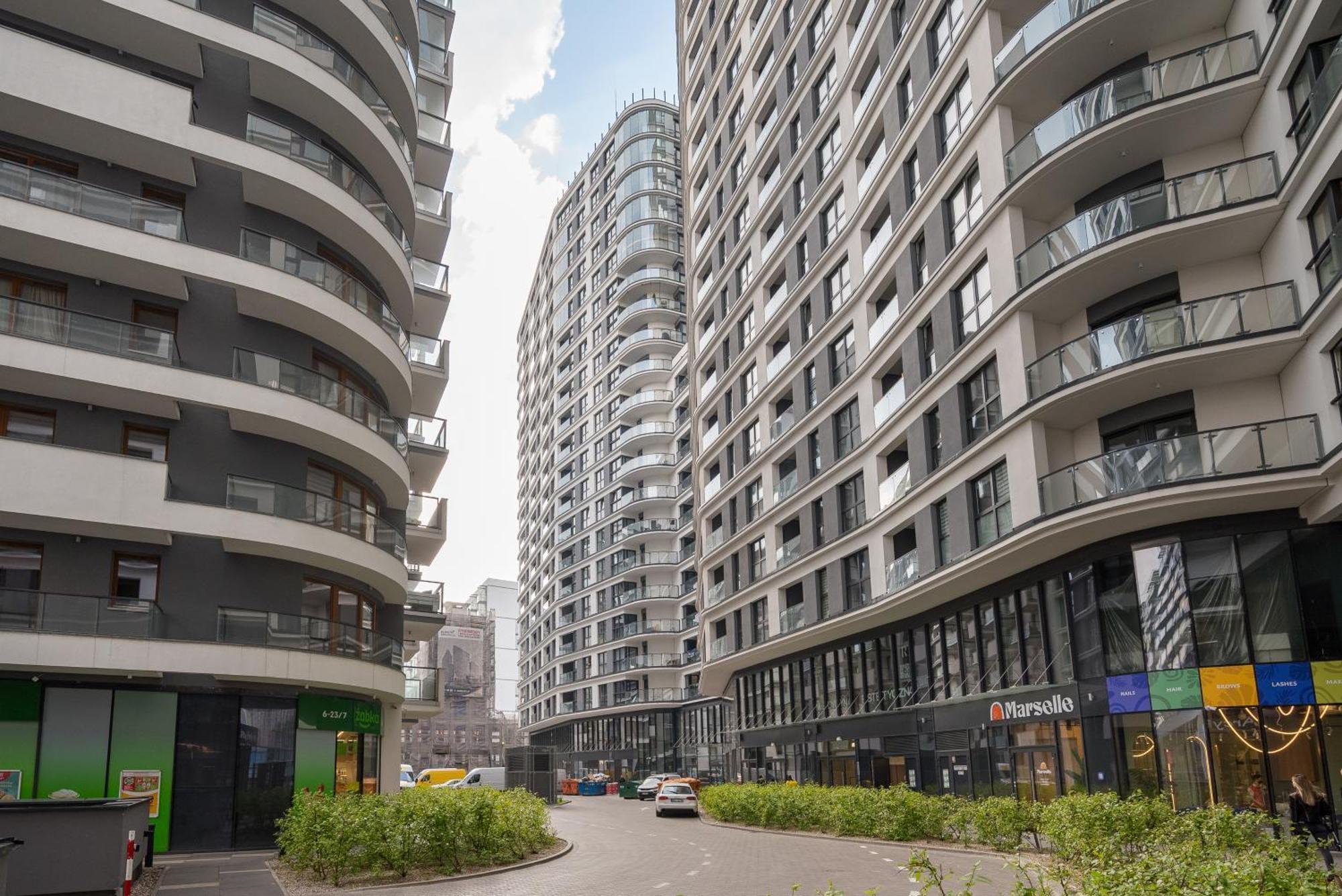 Bright Crystal Premium Apartment Varsavia Esterno foto